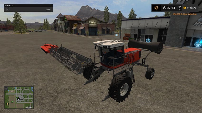 Massey Swather Mower 3