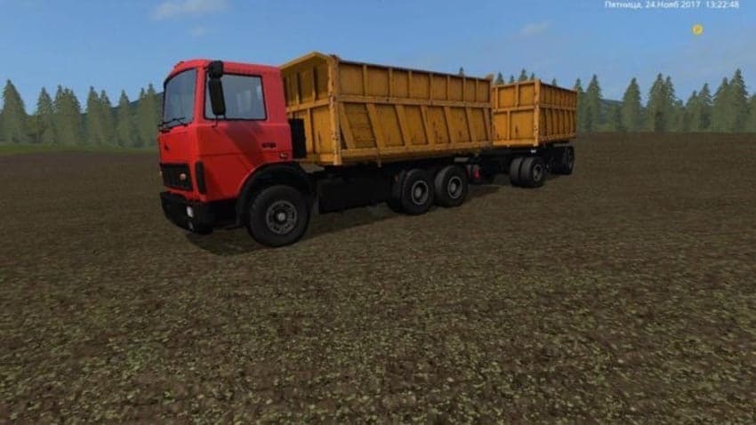 Maz 5516 with trailer [MP] 3