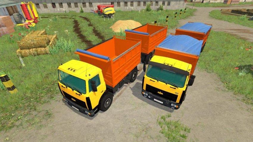 Maz 5551 + Trailer Maz 8561 3