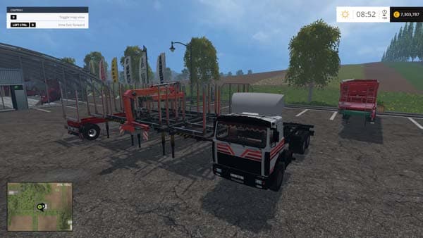 Maz 6303 lesovoz 3