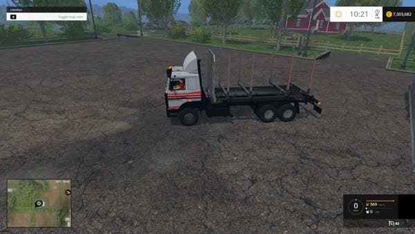 Maz 6303 lesovoz 2