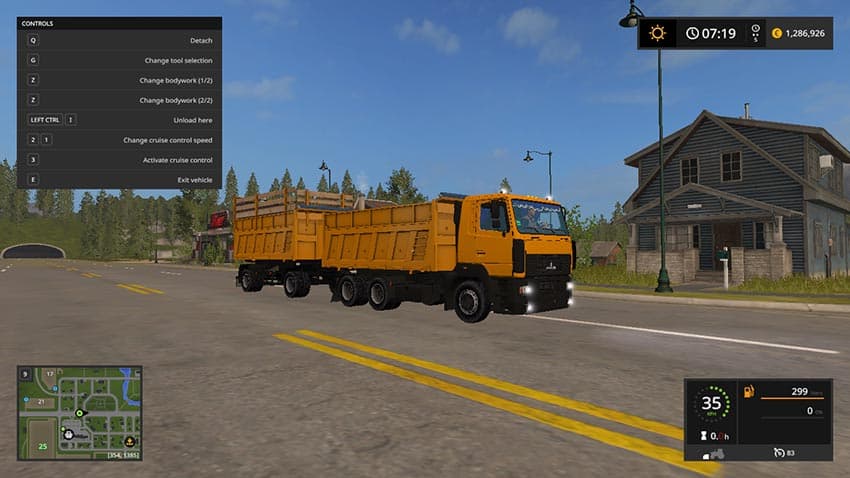 Maz 6501 with trailer [MP]