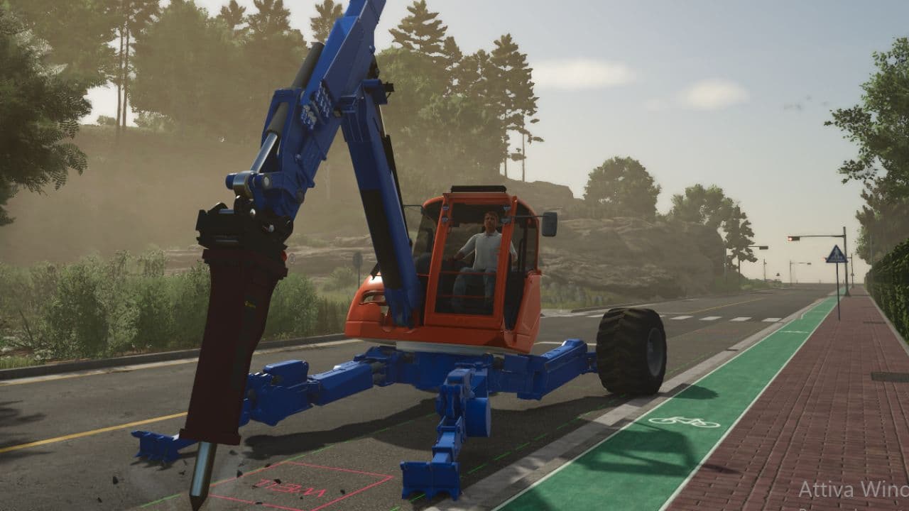 Menzi Muck spider excavator 2 3