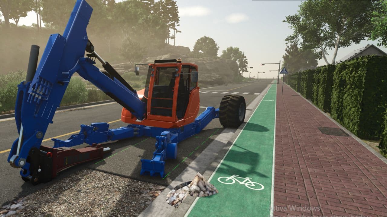 Menzi Muck spider excavator 2 2