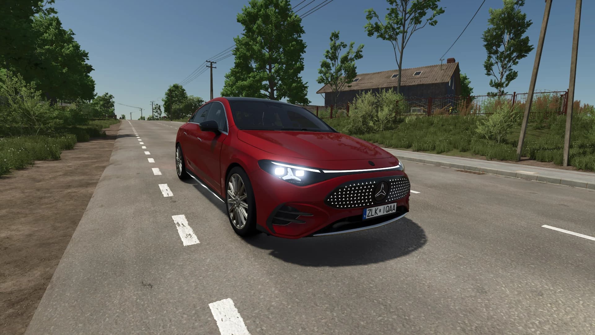 Mercedes Benz CLA EV 4