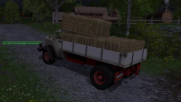 Mercedes 334K Flatbed Truck [MP]