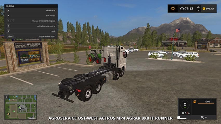 Mercedes Actros MP4 IT Runner 8x8 [MP] 2