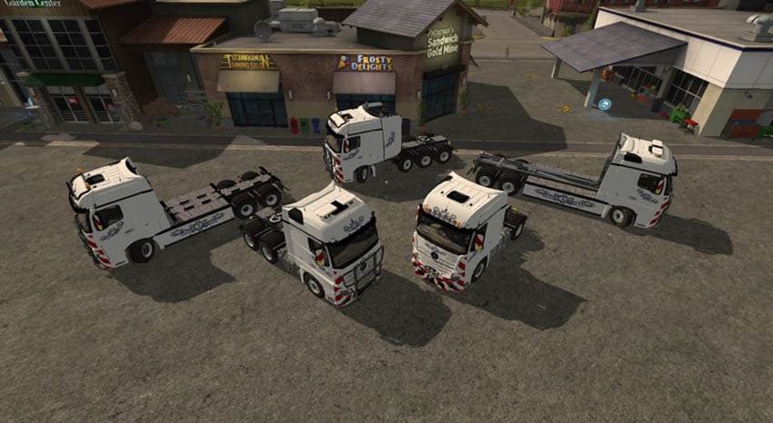 Mercedes Actros Pack [MP] 2