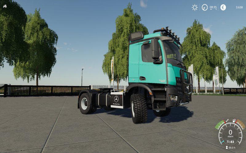 Mercedes Arocs Agrar 3