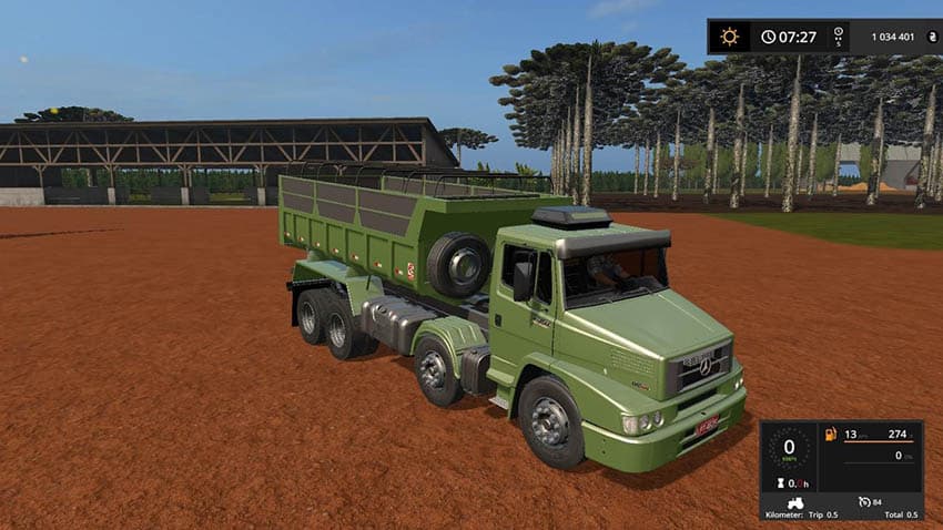 Mercedes Benz 1620 Dump Truck 2