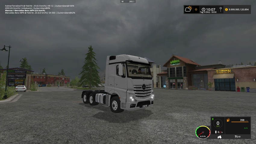 Mercedes Benz Actros MP4 [MP] 2