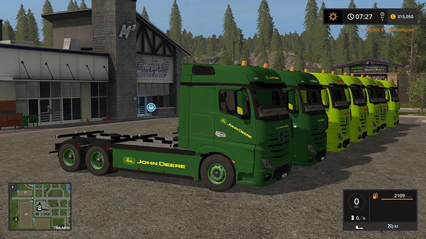 Mercedes Benz Actros Pack 3