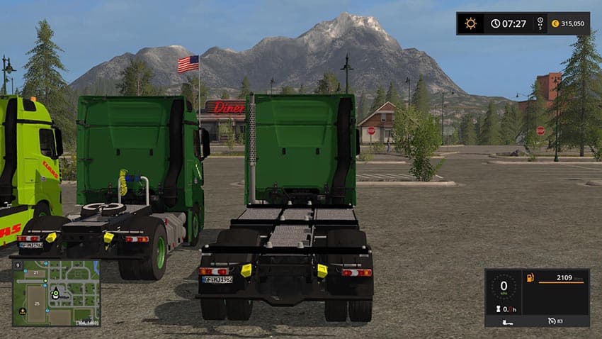 Mercedes Benz Actros Pack