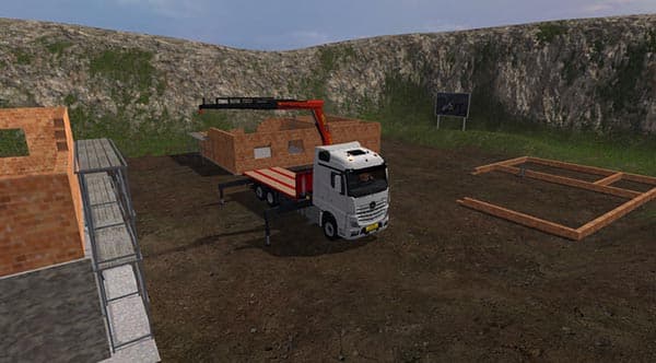 Mercedes Benz Actros mp4 plateau [MP] 3