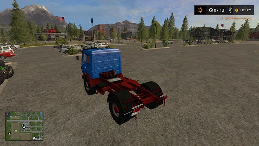 Mercedes Benz NG with tipping trailer [MP] 2