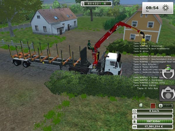 Mercedes Benz SK 2653 timber loader [SP] 2