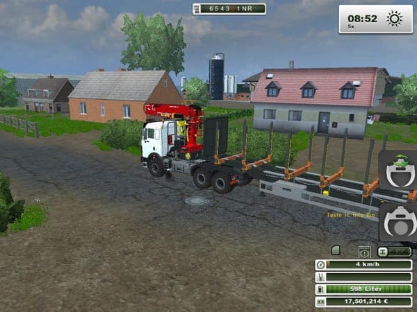 Mercedes Benz SK 2653 timber loader [SP]