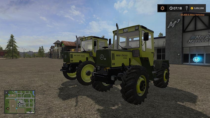 Mercedes Benz TRAC 700-900 3
