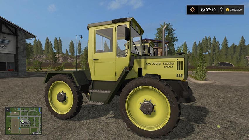 Mercedes Benz TRAC 700-900 2