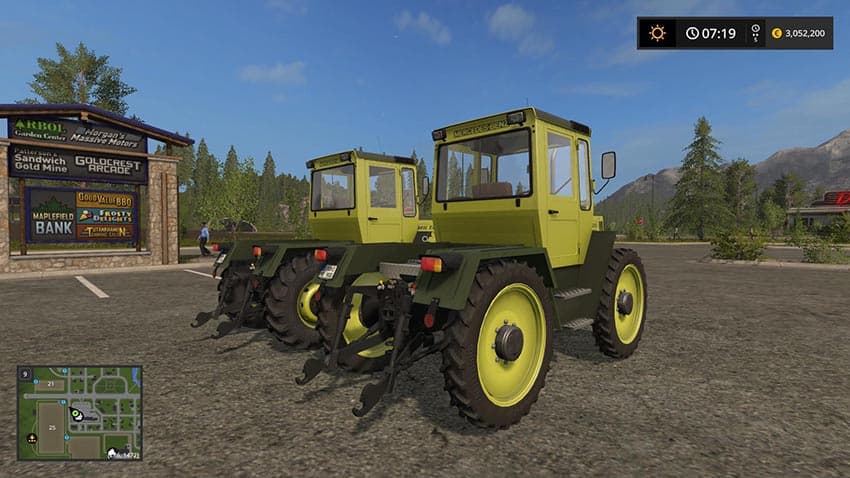 Mercedes Benz TRAC 700-900