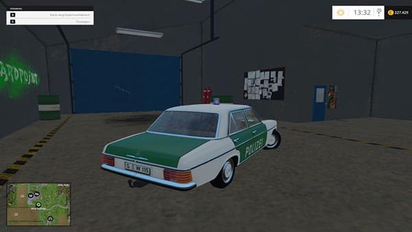 Mercedes Benz W115 200d Police Beta [MP] 2