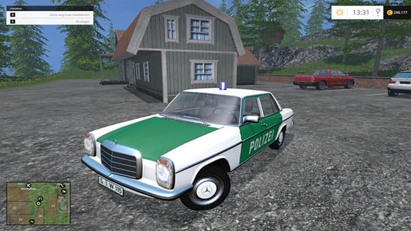 Mercedes Benz W115 200d Police Beta [MP]