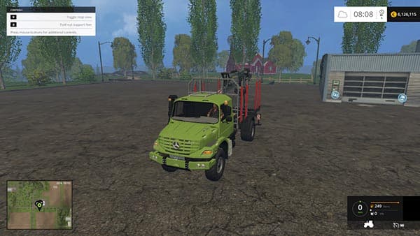 Mercedes Benz Zetros Timber 3