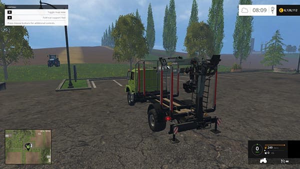 Mercedes Benz Zetros Timber 2