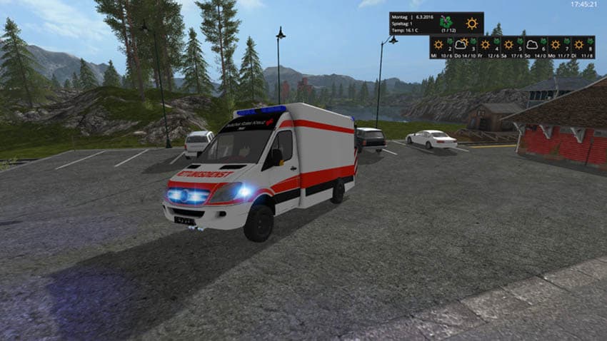 Mercedes Sprinter WAS Ambulance [MP]