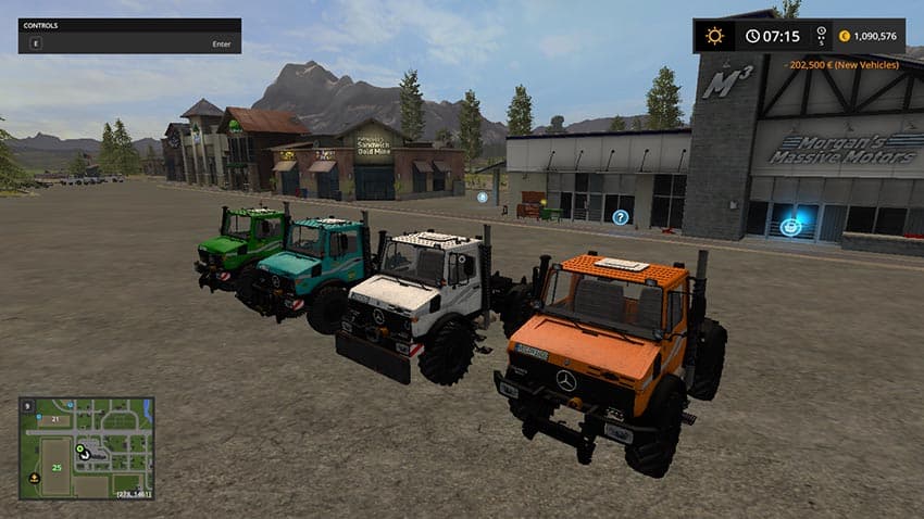 Mercedes Unimog U1200/U1600 3