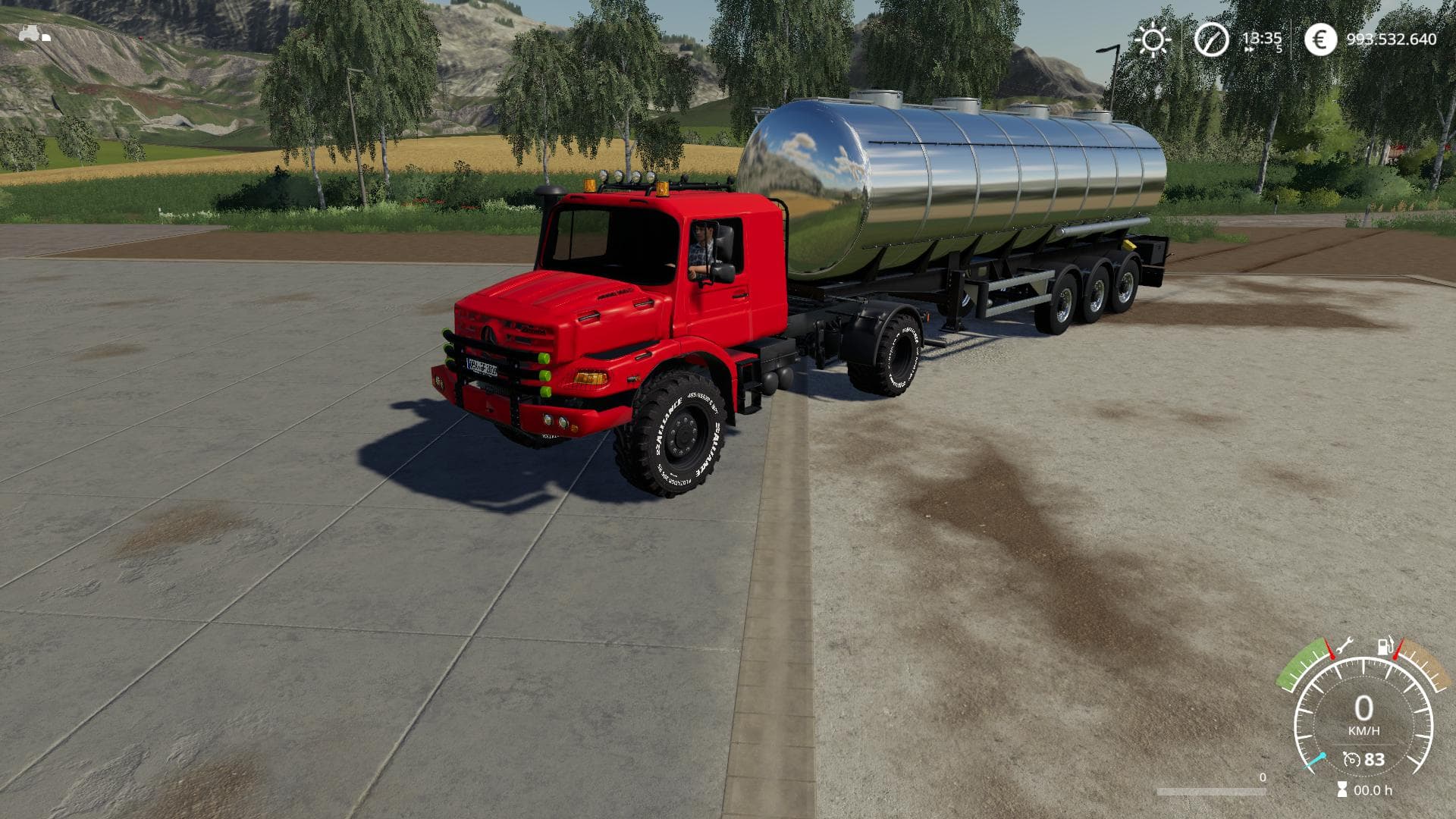 Mercedes Zetros Red Beta 2
