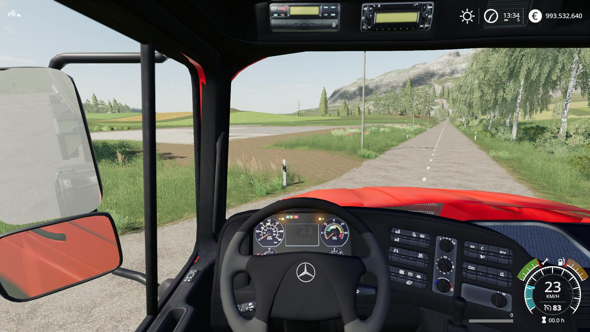 Mercedes Zetros Red Beta