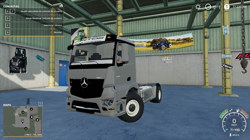 Mercedes benz antos 3245