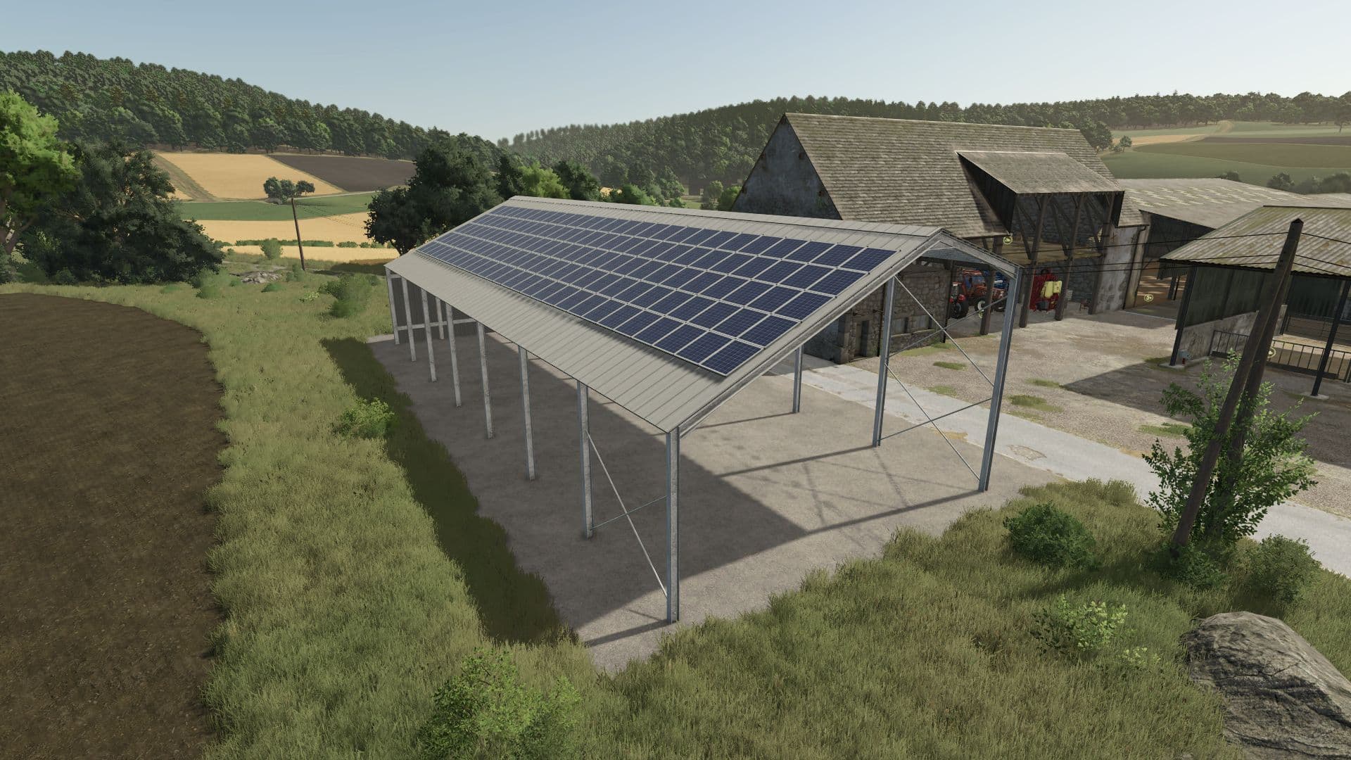 Metal agricultural shed 4