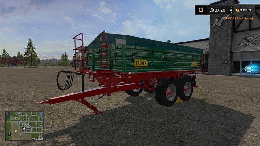 Metal trailer small 3