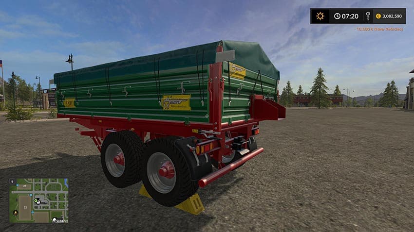 Metal trailer small 2