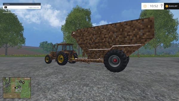 Minecraft tractor trailer [MP] 2