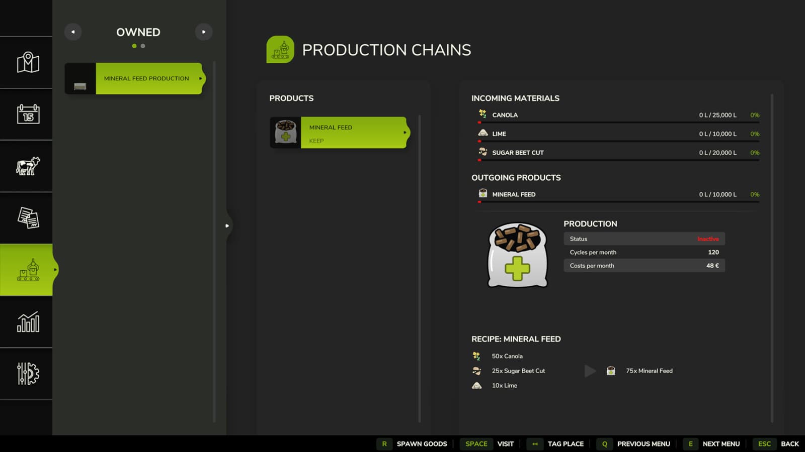 Mineralfeed Production 2