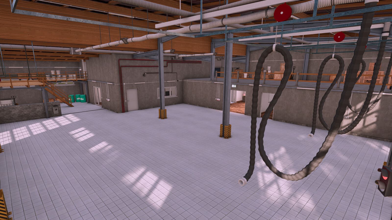 Modern German Village Fire Station 6