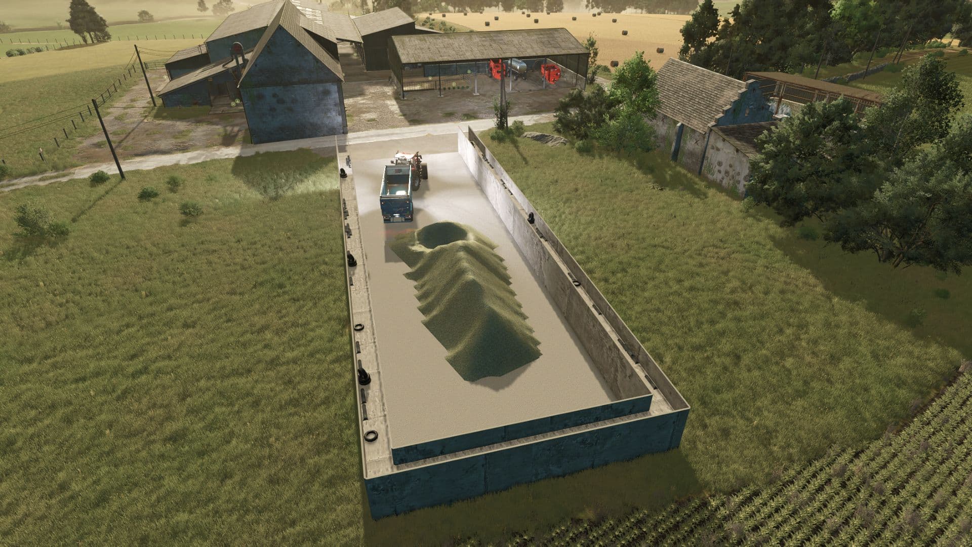 Modern bunker silo 5