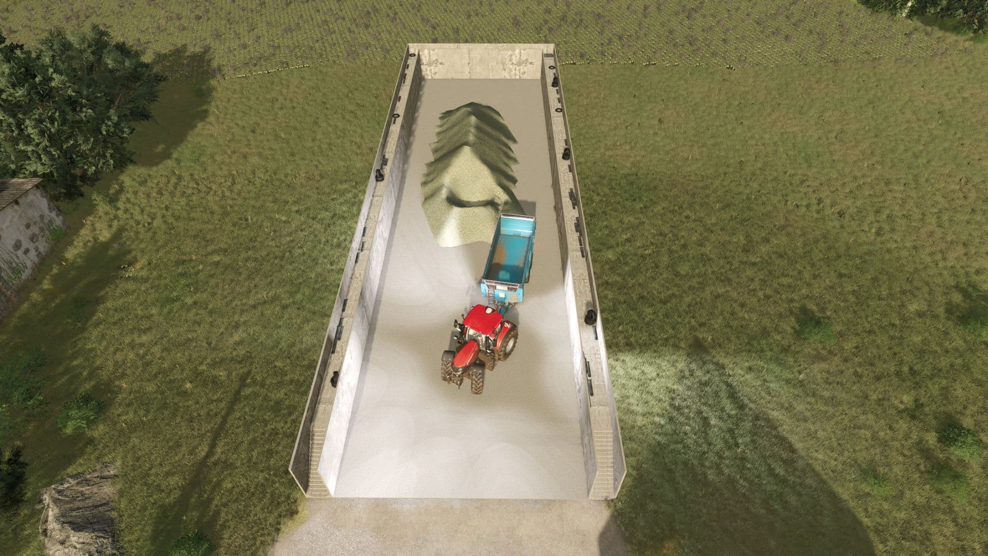 Modern bunker silo 4