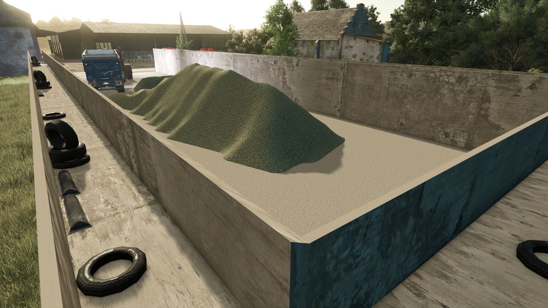 Modern bunker silo 2