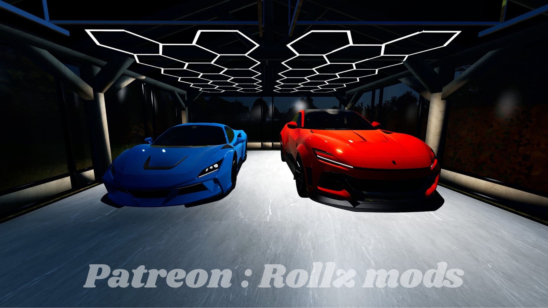 Modern car garage 3