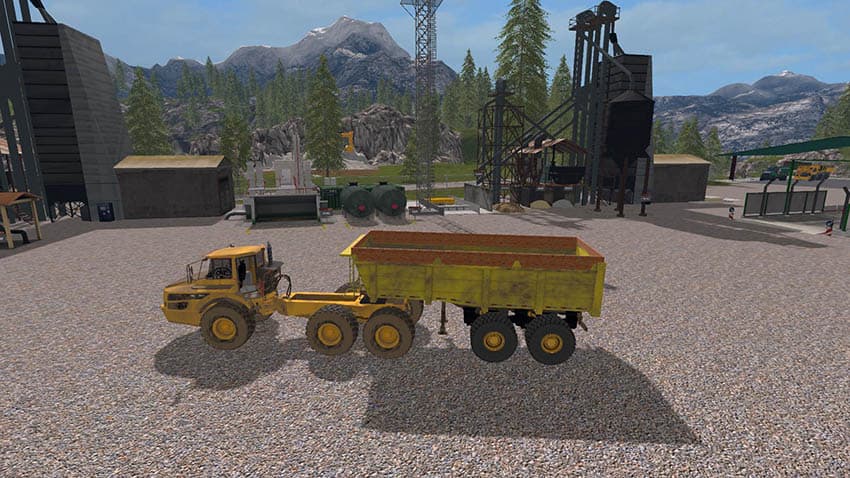 Modpack Volvo A40G + Semitrailer 3