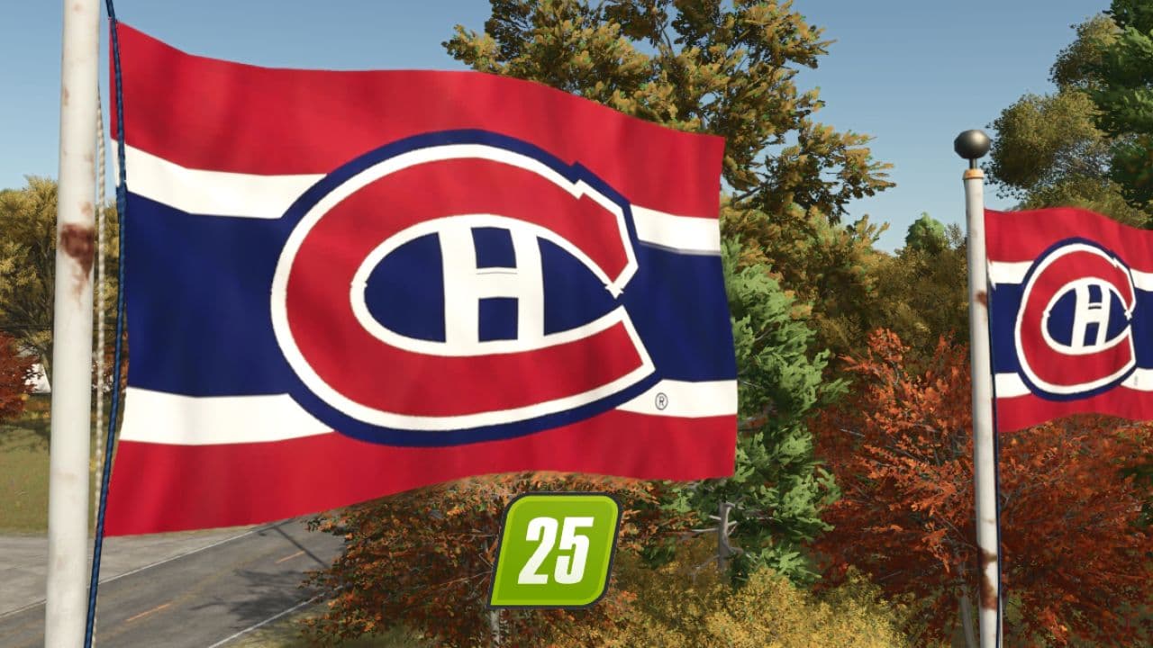 Montreal Canadian Hockey flag