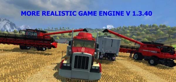 More Realistic Game Engine
