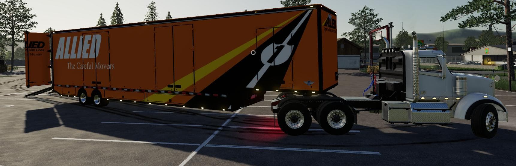 Moving Trailer Converted
