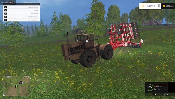 Mr Fox Customs Tractor