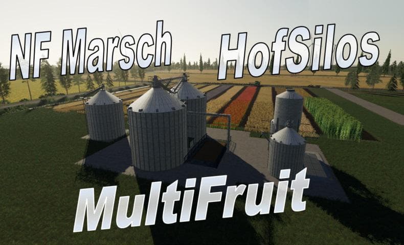 Multifruit silo with extension