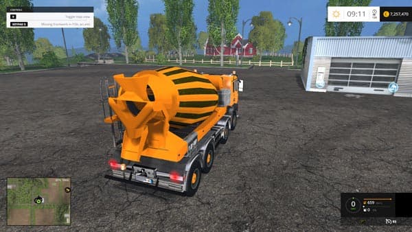 NBM MAN TGA 8X8 HKL CONCRETE MIXER 2